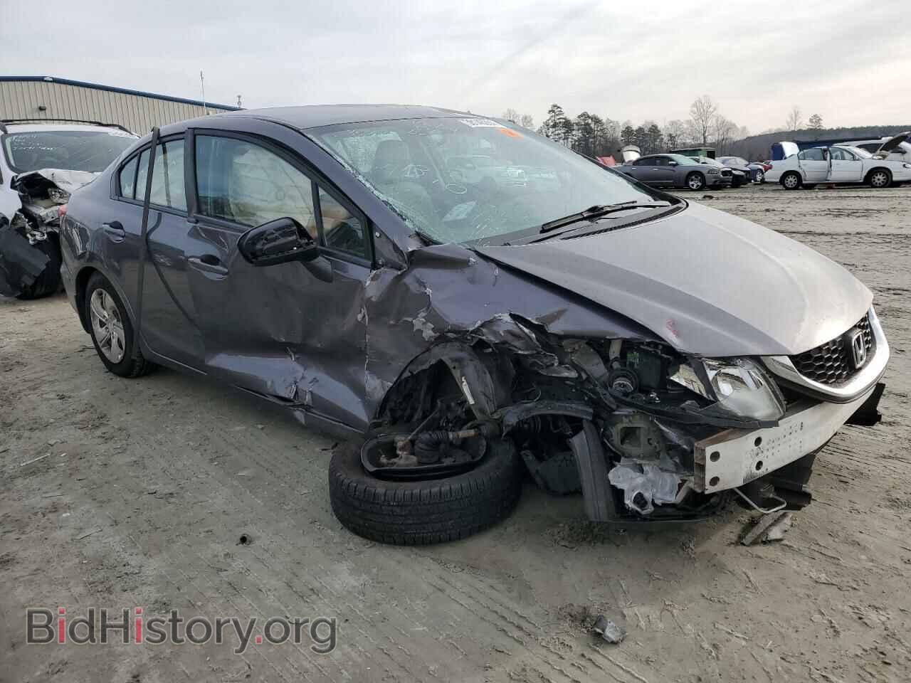2014 HONDA CIVIC - VIN: 19XFB2F57EE029528 - Фото 4