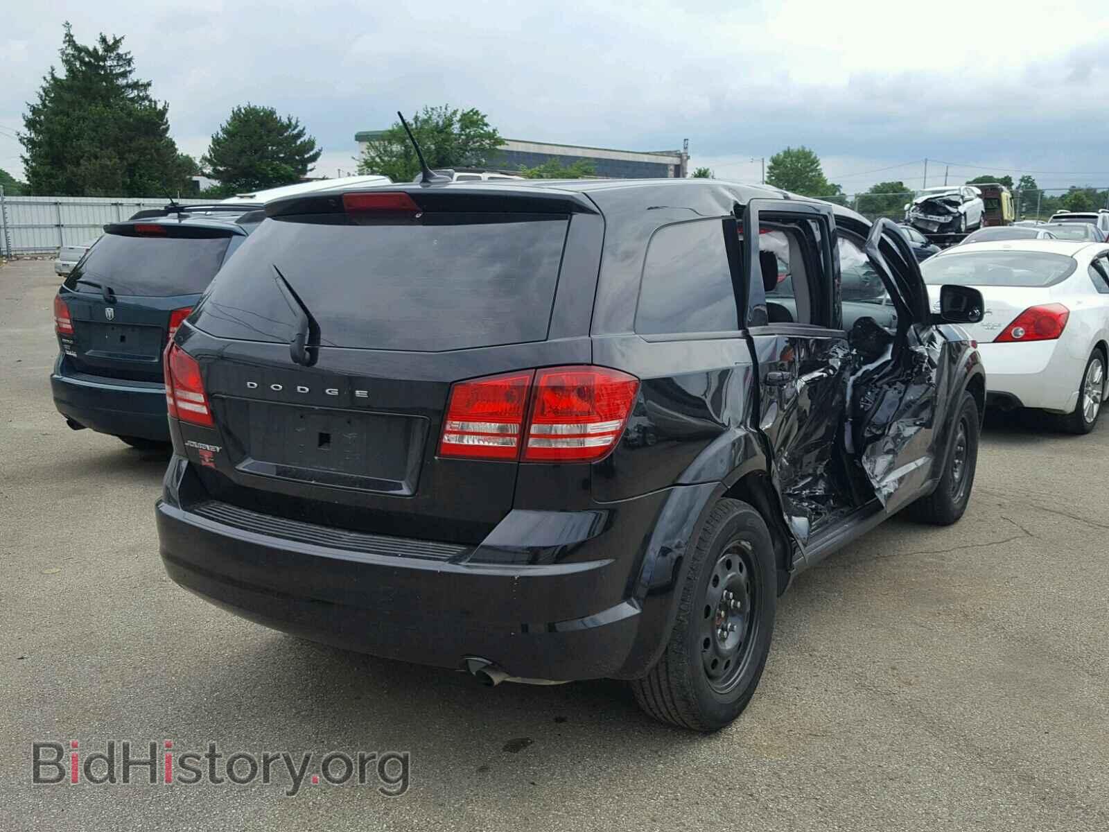 2014 DODGE JOURNEY - VIN: 3C4PDCAB0ET217921 - Фото 4