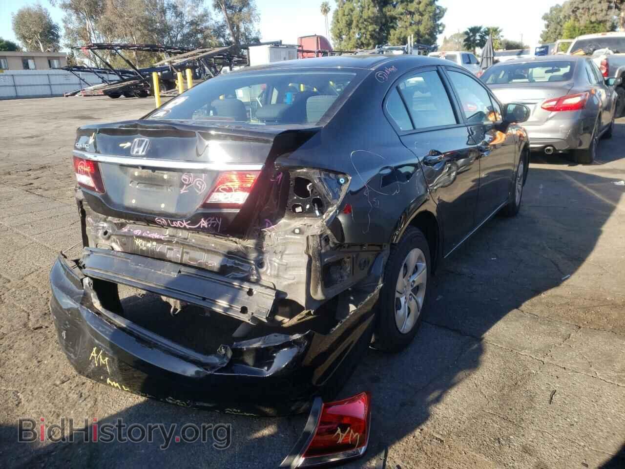 2015 HONDA CIVIC - VIN: 19XFB2F53FE290396 - Фото 4