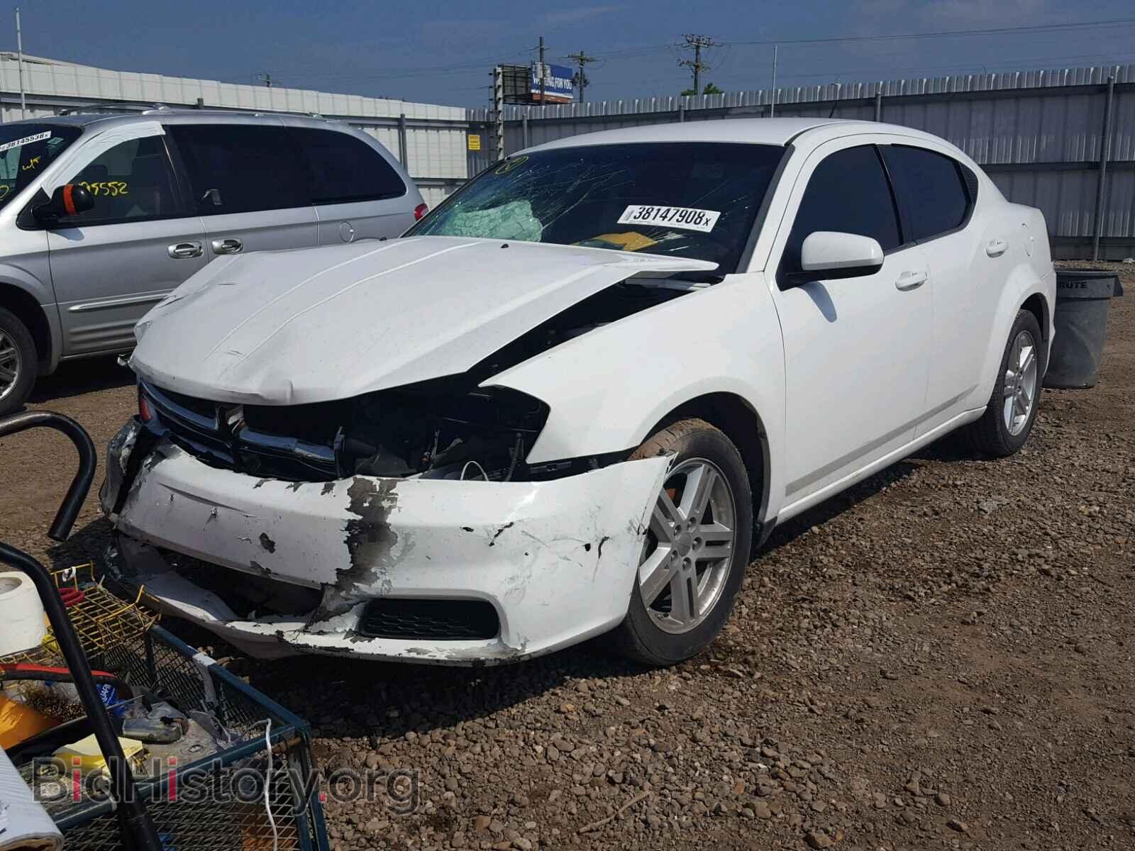 2012 DODGE AVENGER - VIN: 1C3CDZCB6CN193107 - Фото 2