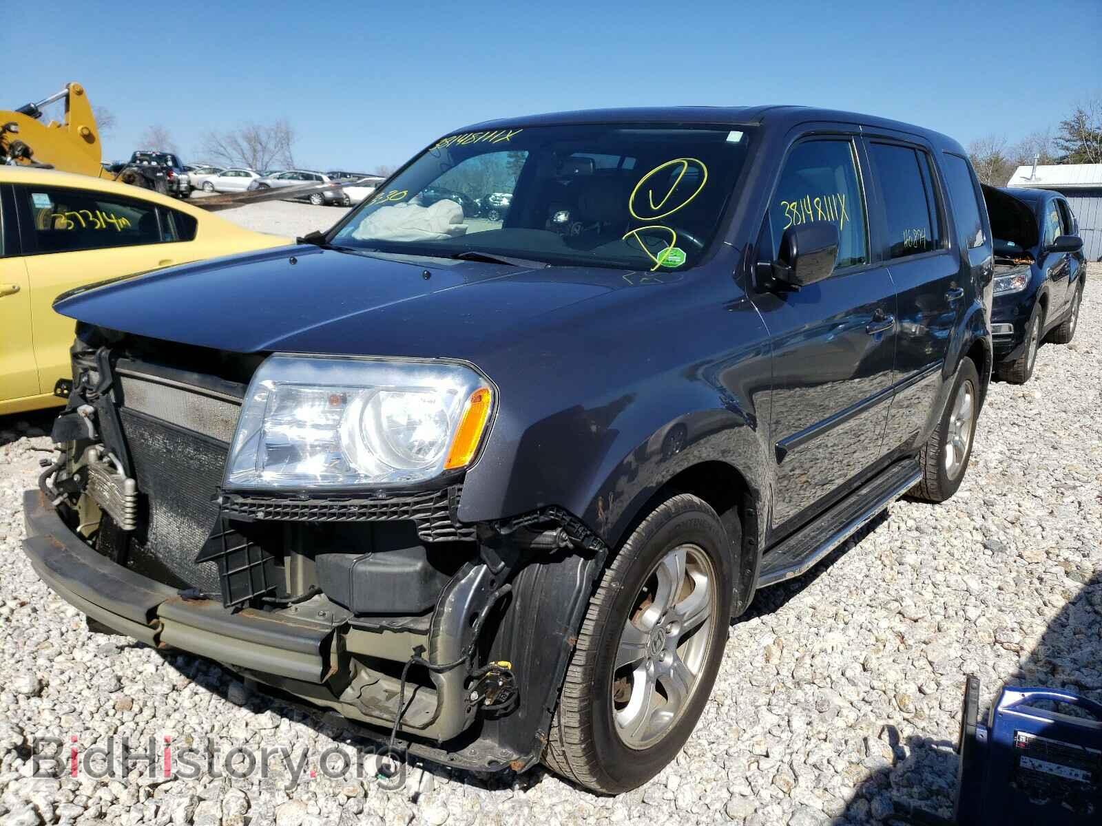 2013 HONDA PILOT - VIN: 5FNYF4H53DB014698 - Фото 2