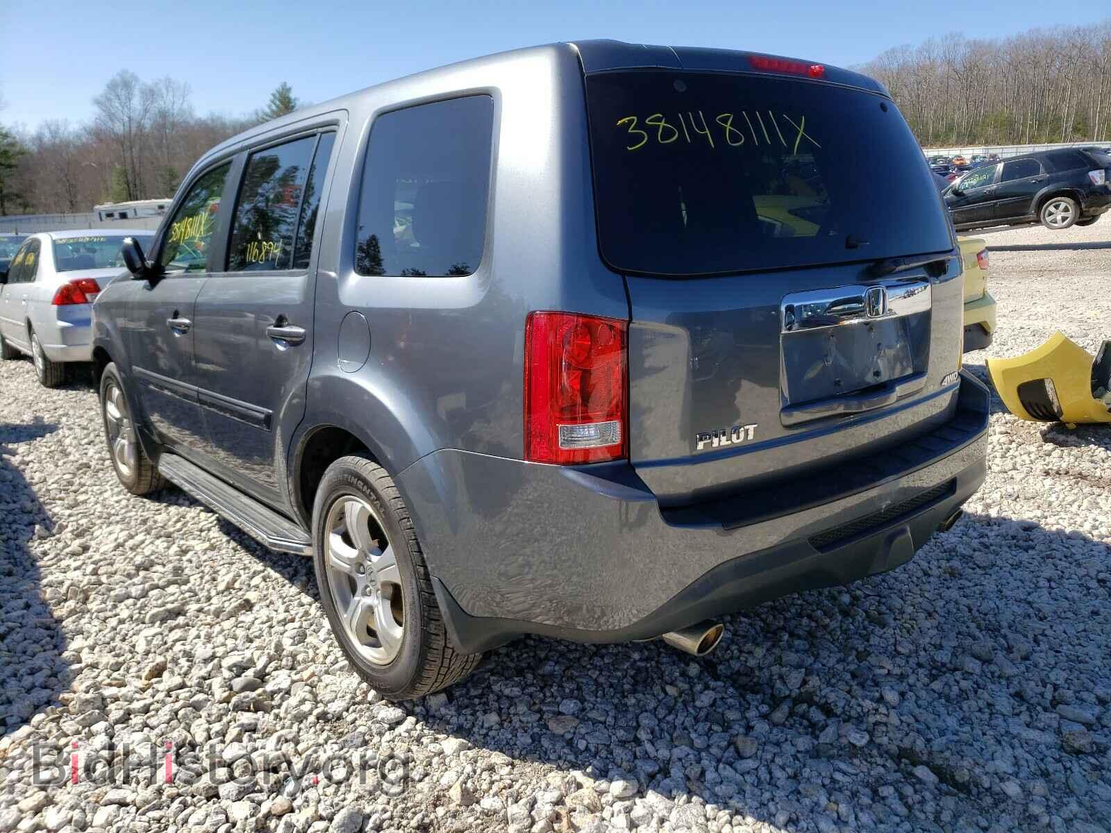 2013 HONDA PILOT - VIN: 5FNYF4H53DB014698 - Фото 3