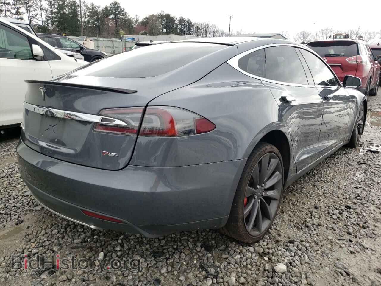 2014 TESLA MODEL S - VIN: 5YJSA1H14EFP29376 - Photo 4