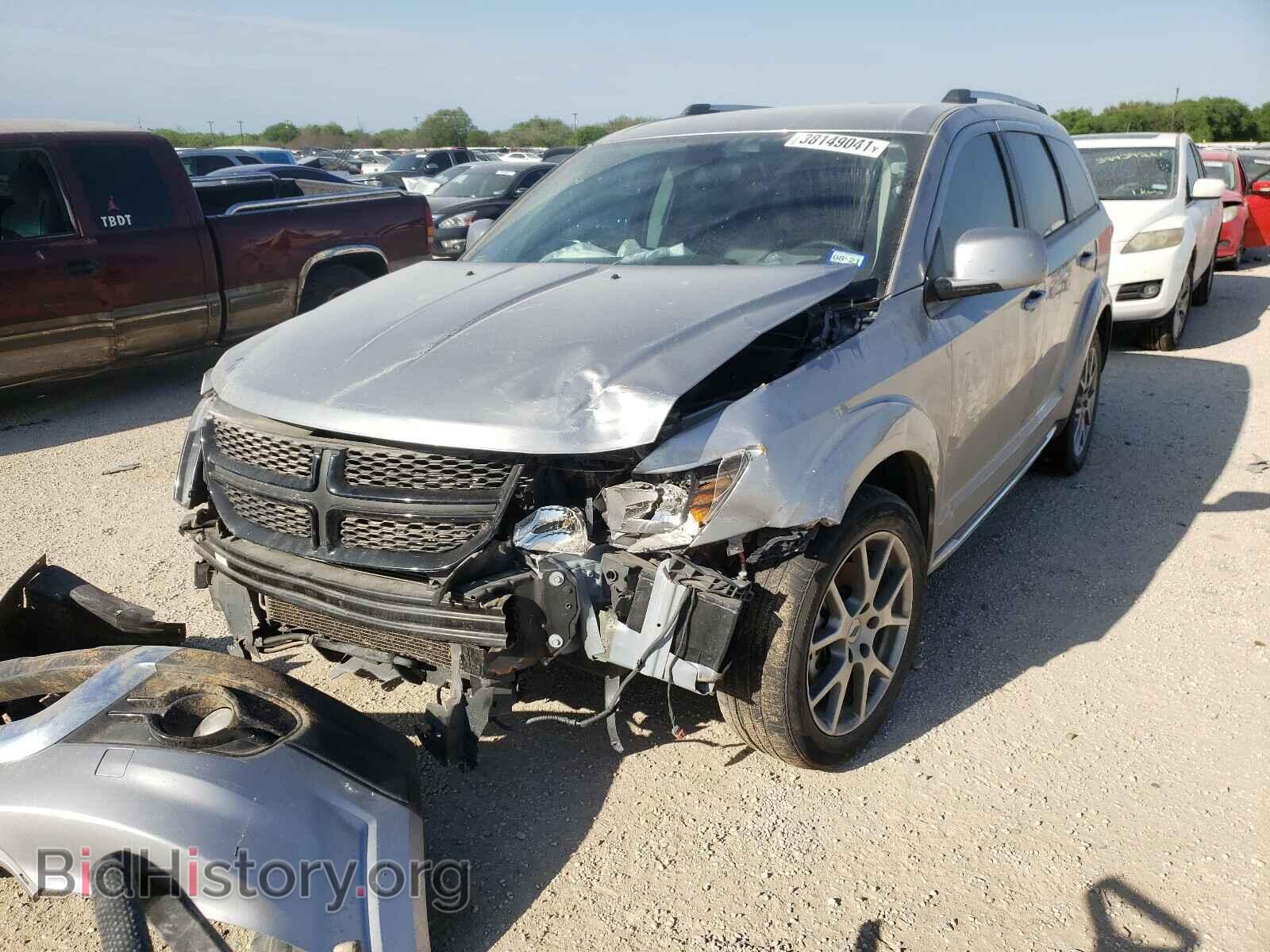2018 DODGE JOURNEY - VIN: 3C4PDCGG6JT511644 - Фото 2