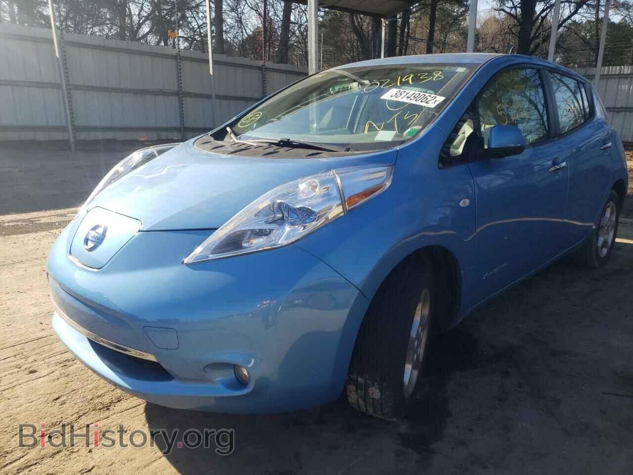2012 NISSAN LEAF - VIN: JN1AZ0CP9CT021938 - Фото 2