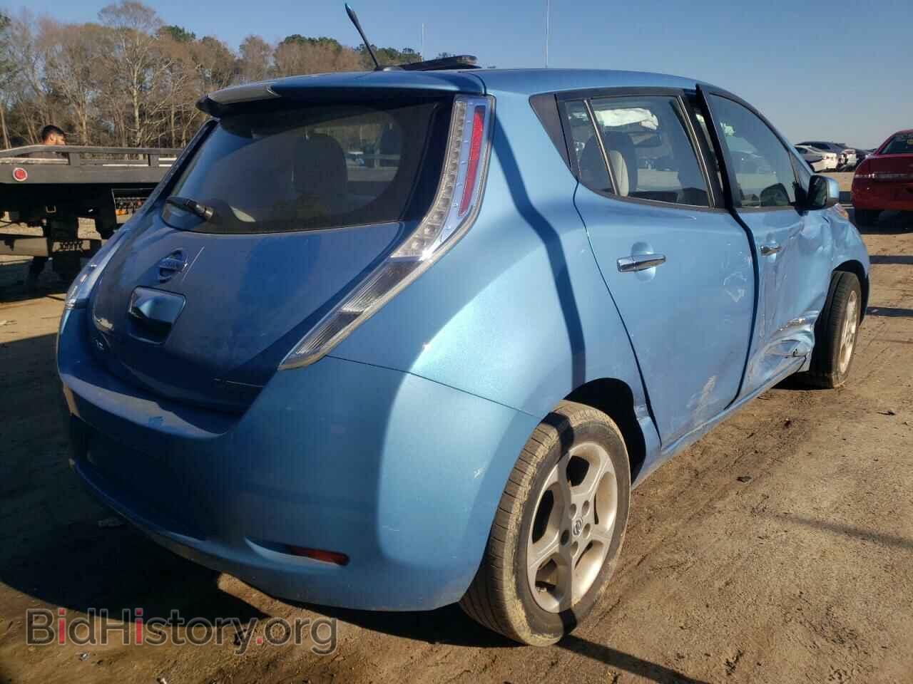 2012 NISSAN LEAF - VIN: JN1AZ0CP9CT021938 - Фото 4