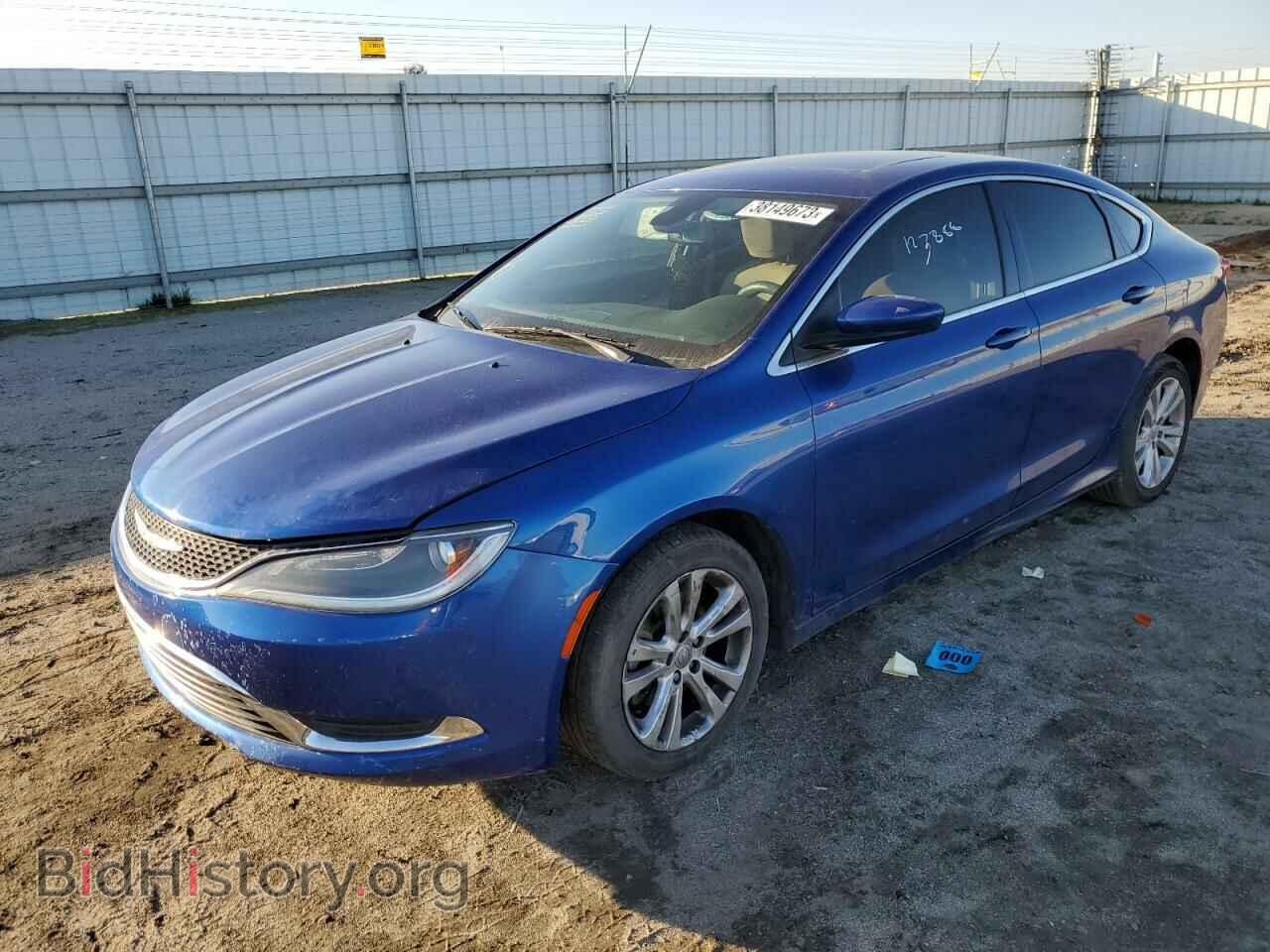 Фотография 1C3CCCAB5FN657303 - CHRYSLER 200 2015