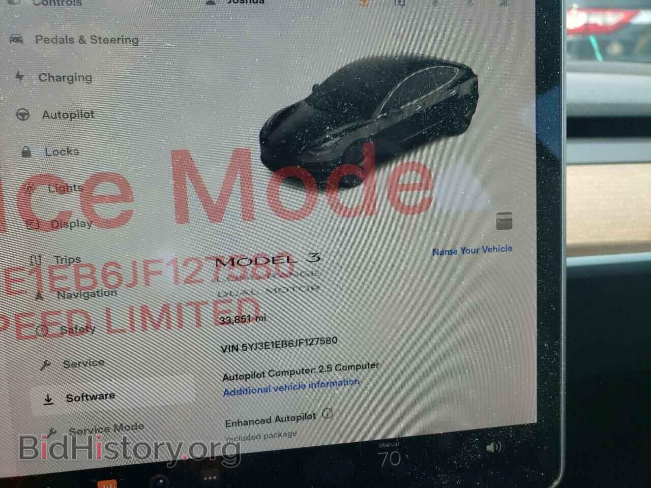 2018 TESLA MODEL 3 - VIN: 5YJ3E1EB6JF127580 - Фото 8