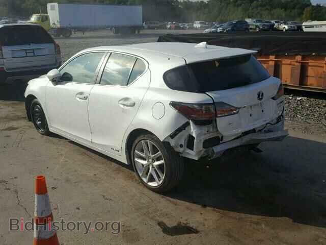 2014 LEXUS CT 200 - VIN: JTHKD5BH4E2203366 - Фото 3
