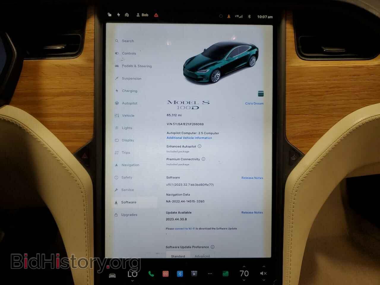 2018 TESLA MODEL S - VIN: 5YJSA1E21JF266068 - Photo 9