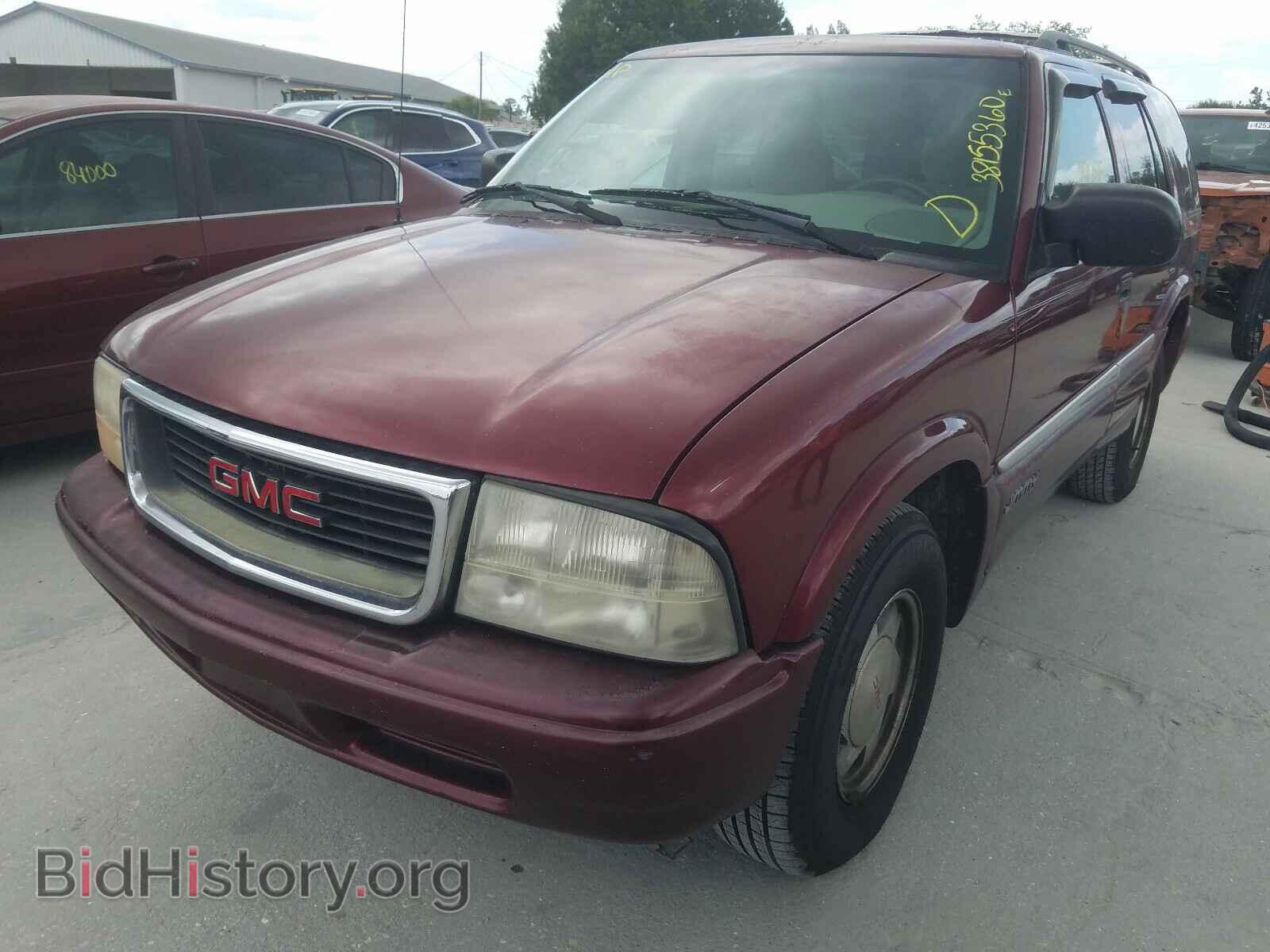 2000 GMC JIMMY - VIN: 1GKCS13W2Y2404287 - Фото 2
