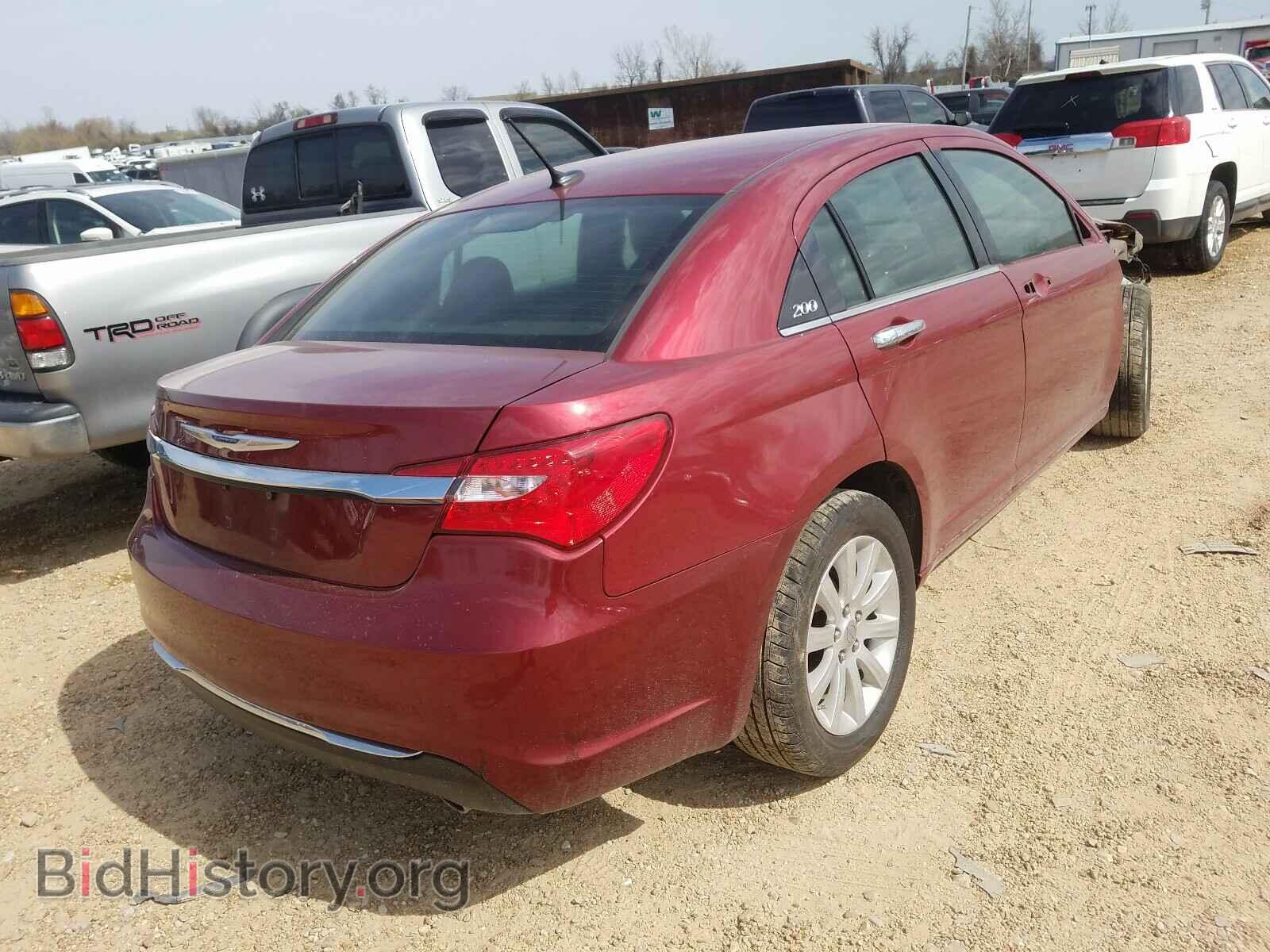2013 CHRYSLER 200 - VIN: 1C3CCBCG4DN629623 - Photo 4