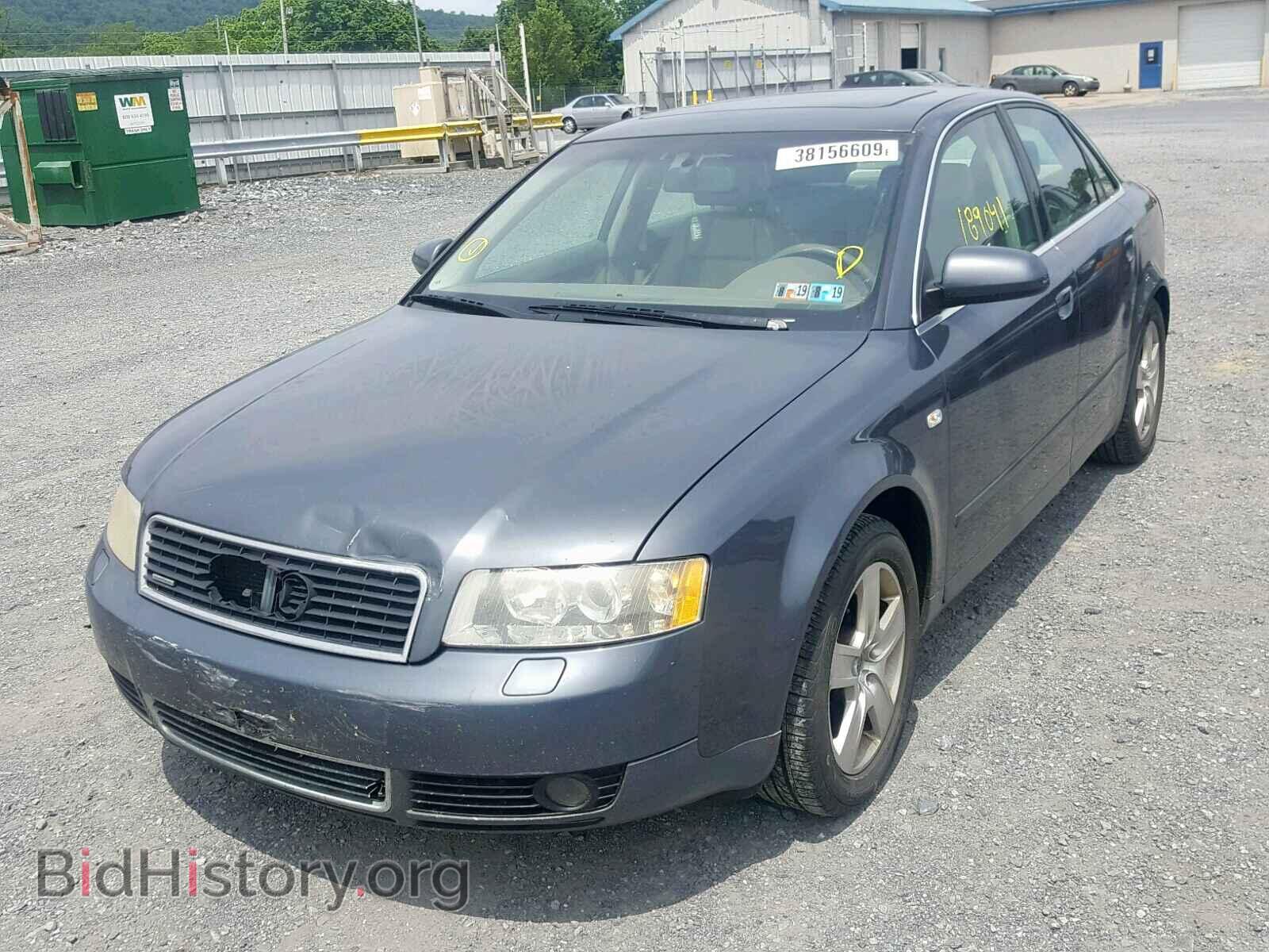 2002 AUDI A4 - VIN: WAULT68E02A055923 - Фото 2