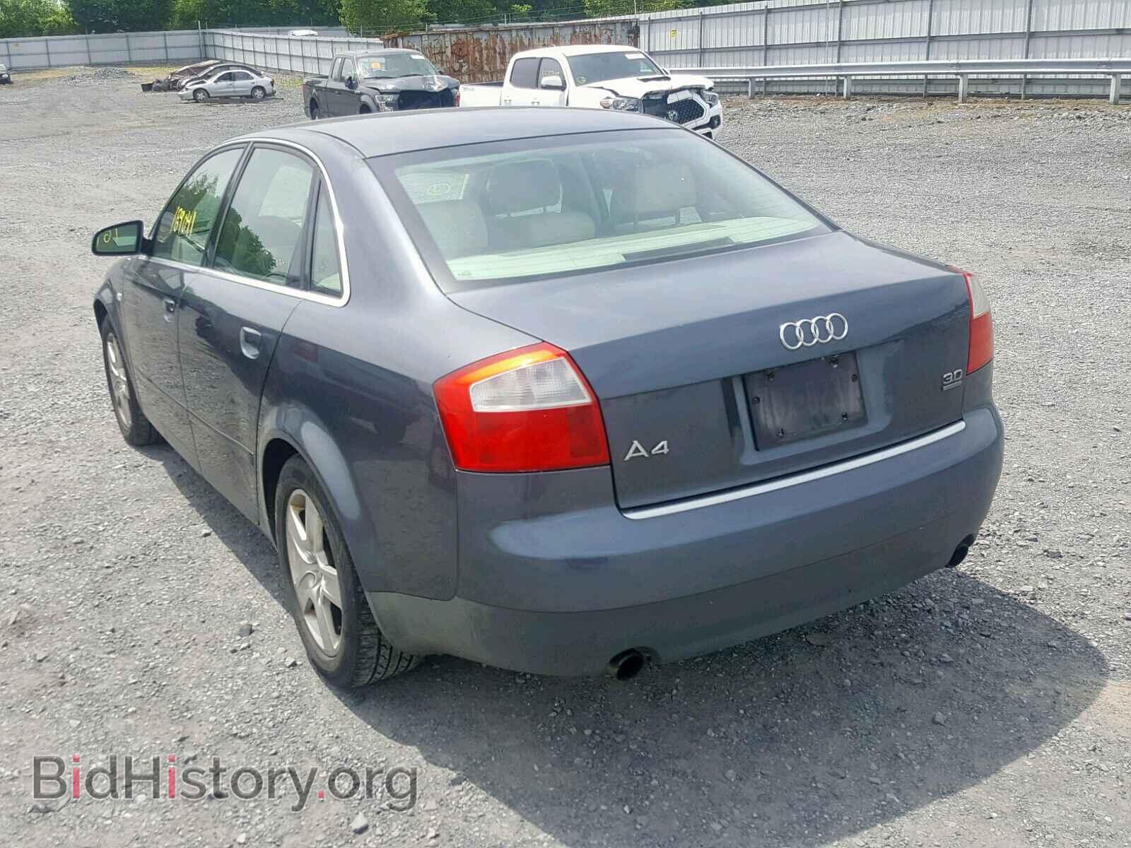 2002 AUDI A4 - VIN: WAULT68E02A055923 - Фото 3
