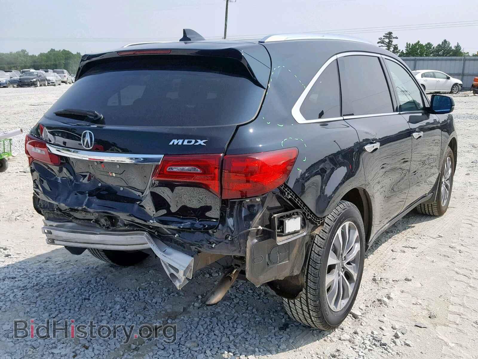 2014 ACURA MDX - VIN: 5FRYD3H61EB005605 - Фото 4