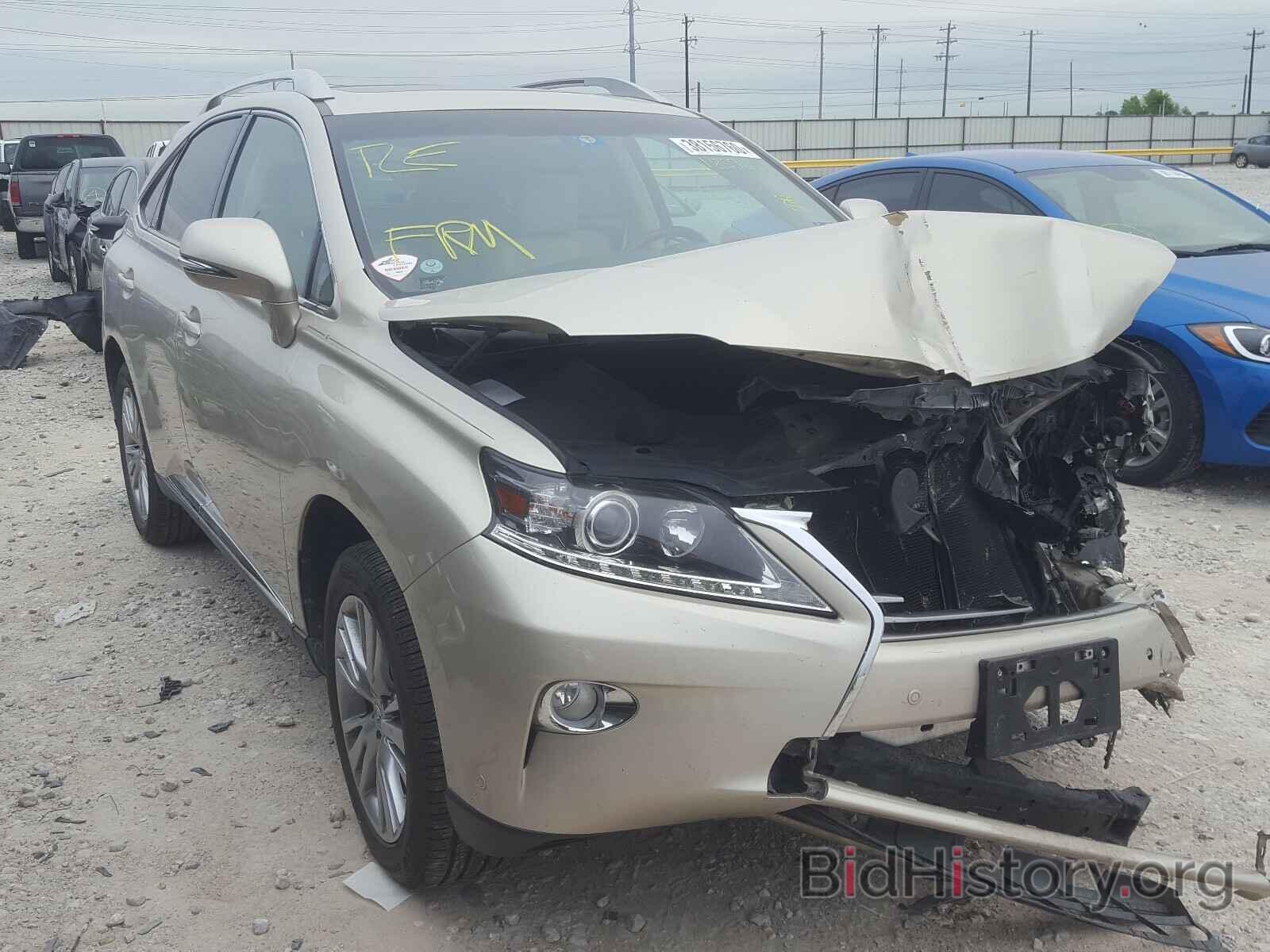 Photo 2T2BK1BA7DC185962 - LEXUS RX 350 BAS 2013