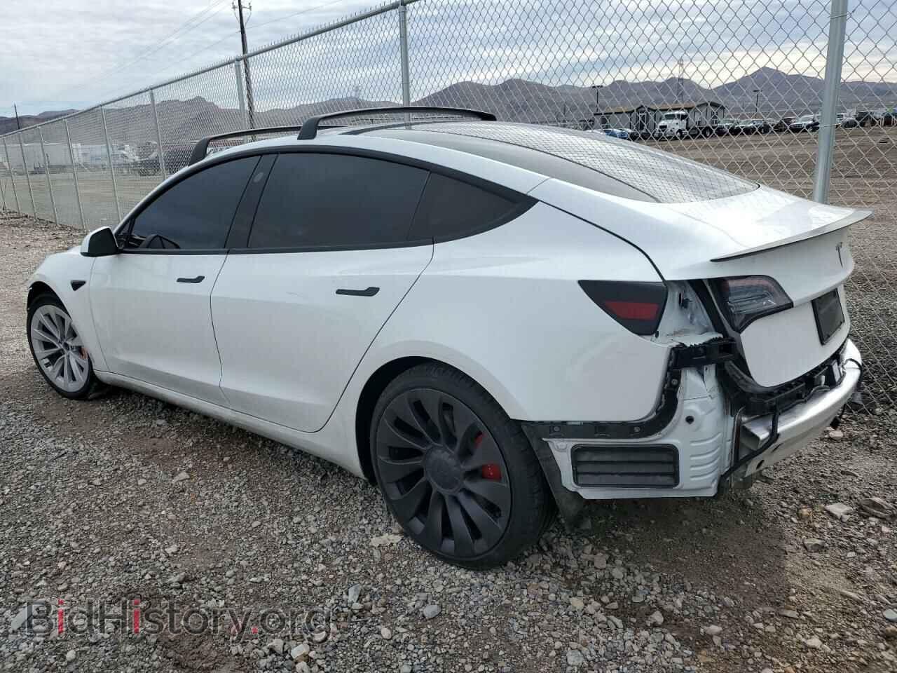 2021 TESLA MODEL 3 - VIN: 5YJ3E1EC7MF064177 - Фото 2