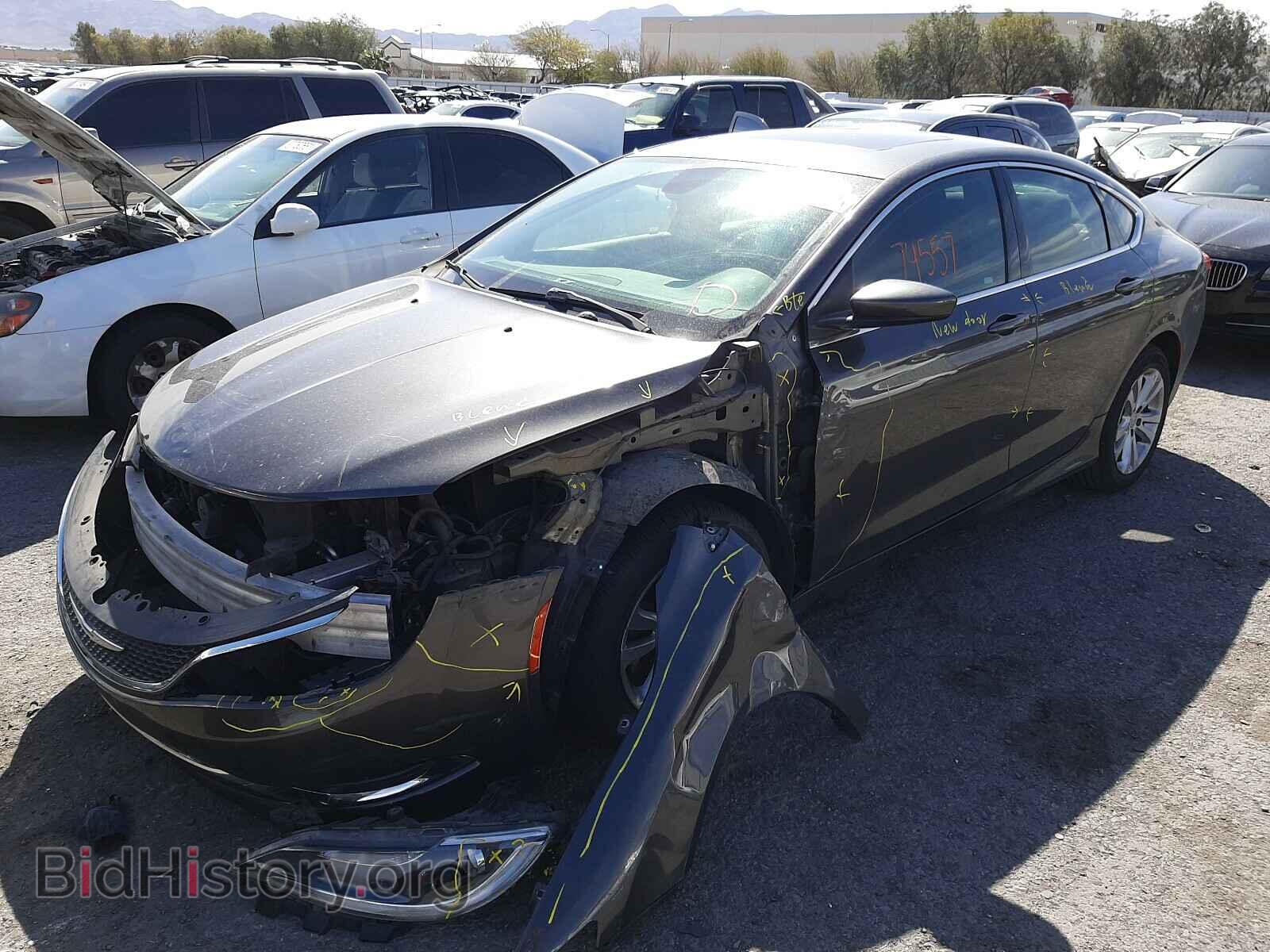 2015 CHRYSLER 200 - VIN: 1C3CCCAB2FN704559 - Фото 2