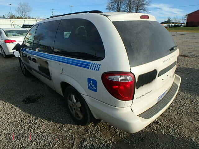 2007 DODGE CARAVAN - VIN: 1D4GP24R47B177019 - Фото 3
