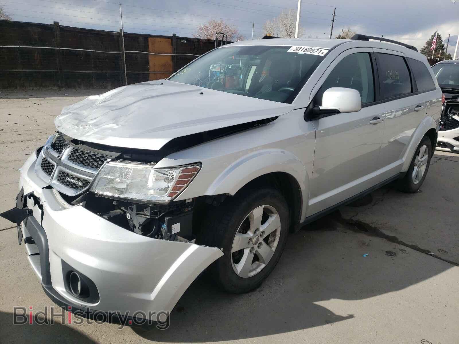 2012 DODGE JOURNEY - VIN: 3C4PDDBG5CT185190 - Фото 2
