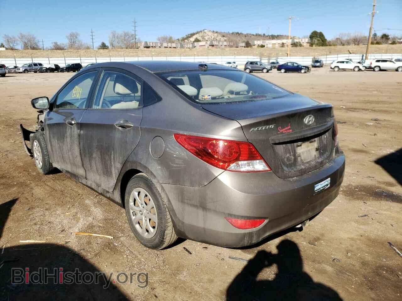2014 HYUNDAI ACCENT - VIN: KMHCT4AE4EU605320 - Фото 3