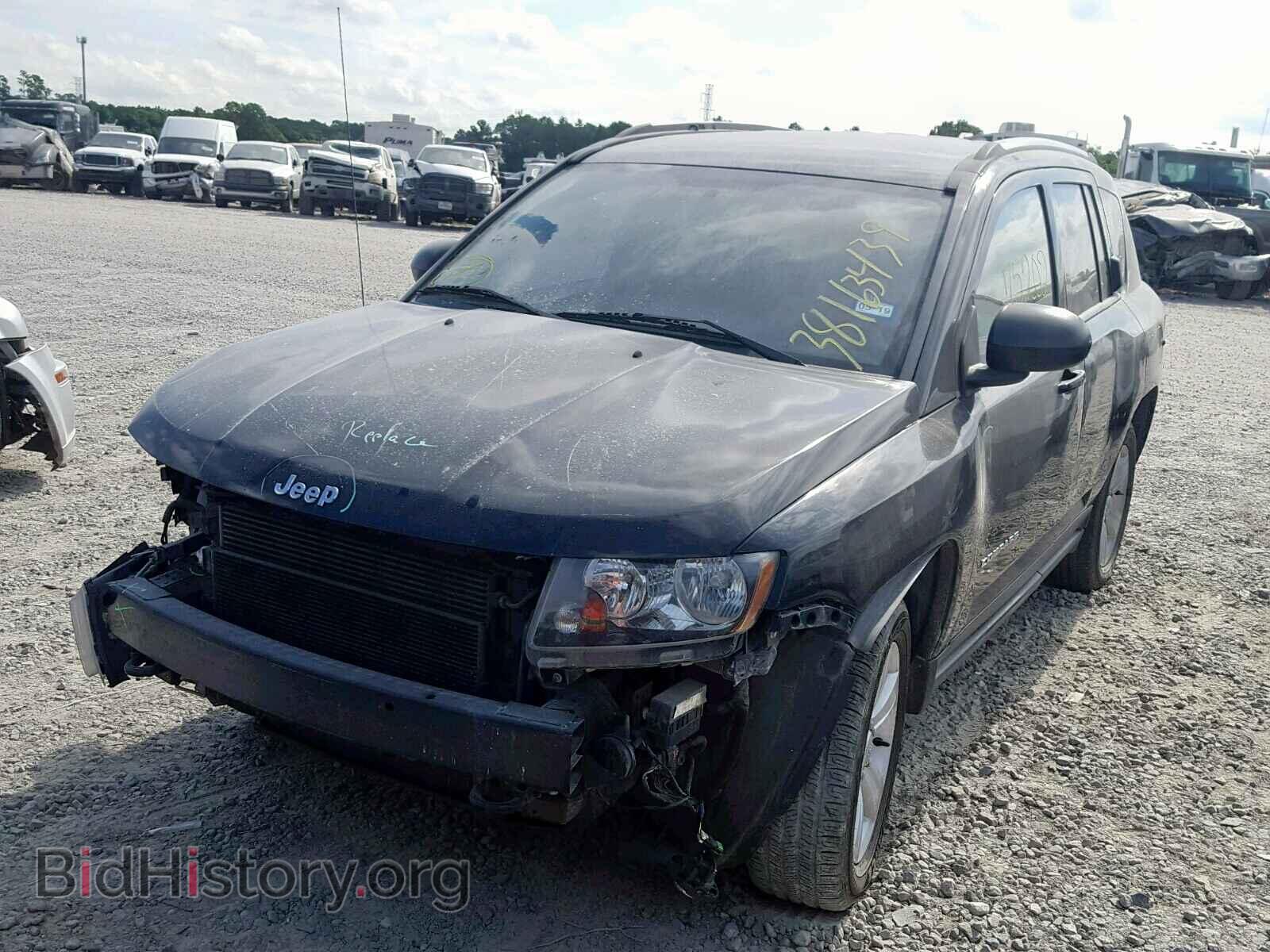 2014 JEEP COMPASS SP - VIN: 1C4NJDBBXED510350 - Фото 2