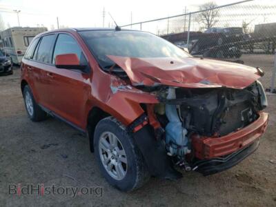 2007 Ford EDGE Edge SEL P, оранжевый — VIN 2FMDK39CX7BB50115, Copart