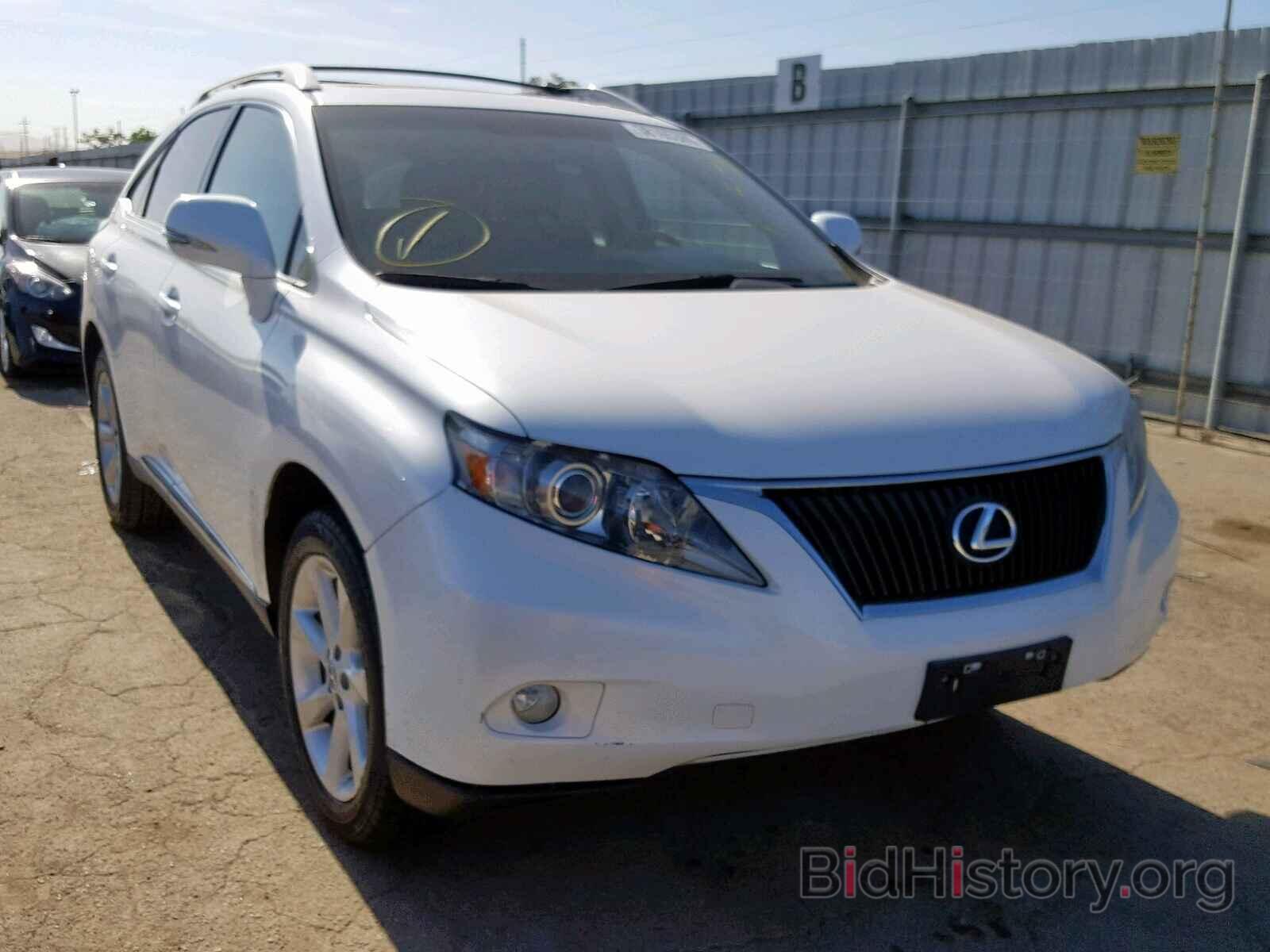 Фотография 2T2BK1BA3CC136935 - LEXUS RX 350 2012