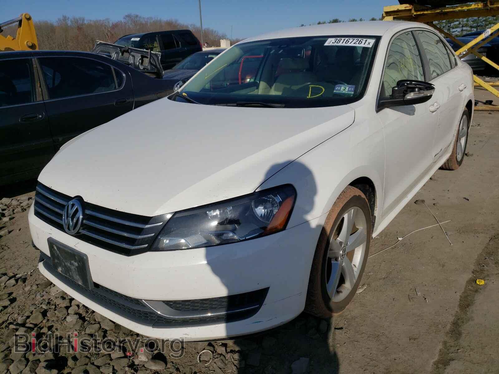2012 VOLKSWAGEN PASSAT - VIN: 1VWBP7A39CC051289 - Фото 2