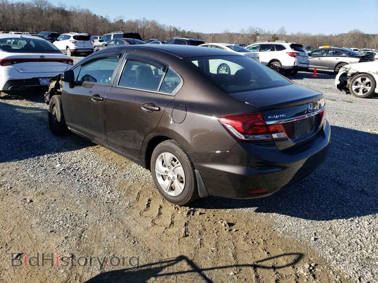 2013 HONDA CIVIC - VIN: 2HGFB2F52DH555294 - Фото 2