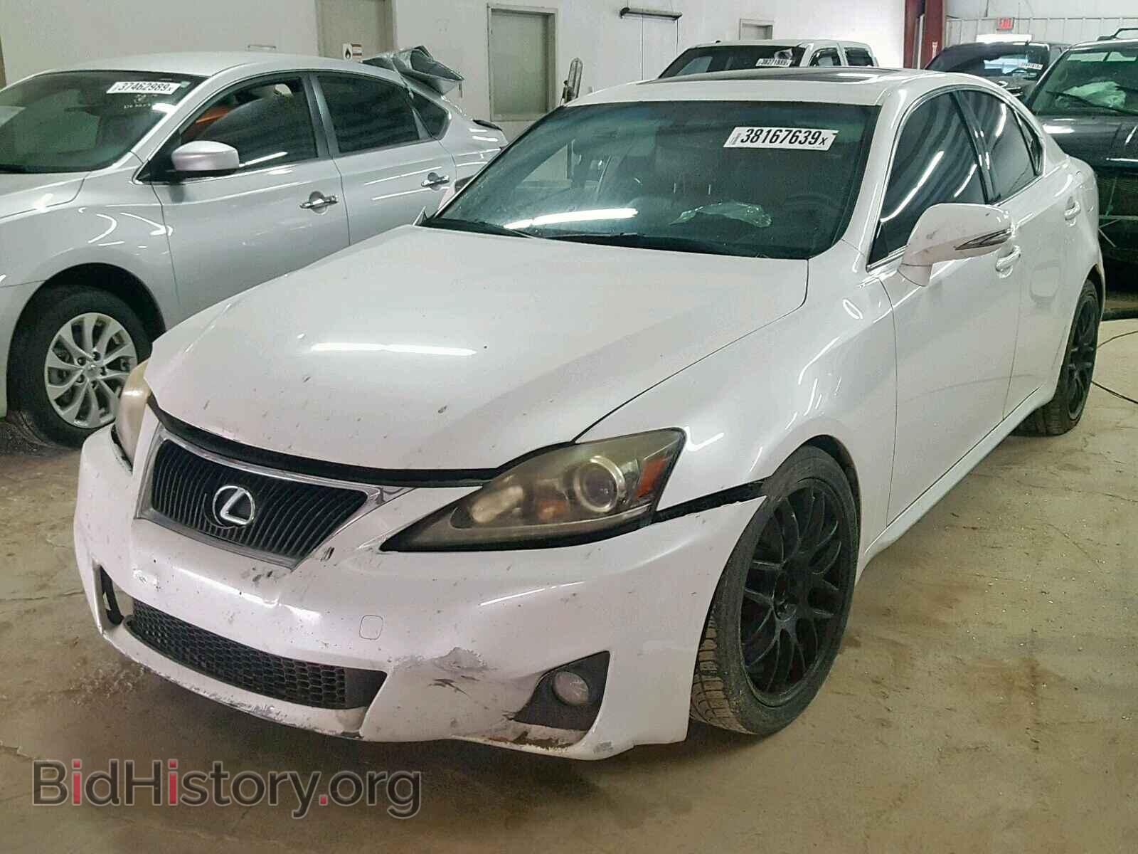 2011 LEXUS IS 250 - VIN: JTHBF5C22B5142484 - Фото 2