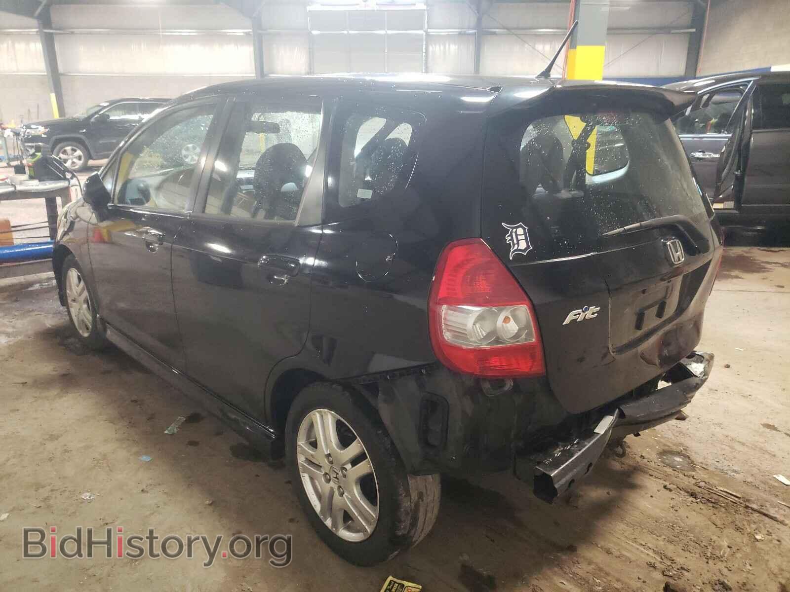 2007 HONDA FIT - VIN: JHMGD38657S036695 - Фото 3