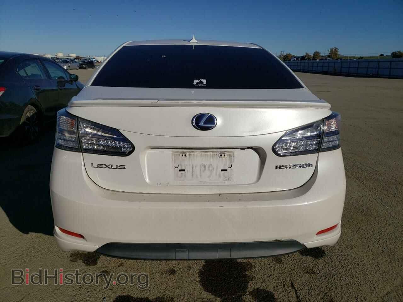 2010 LEXUS HS - VIN: JTHBB1BA5A2015354 - Фото 6