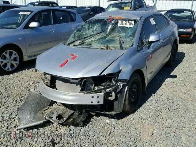 2013 HONDA CIVIC - VIN: 19XFB2F55DE245215 - Фото 2