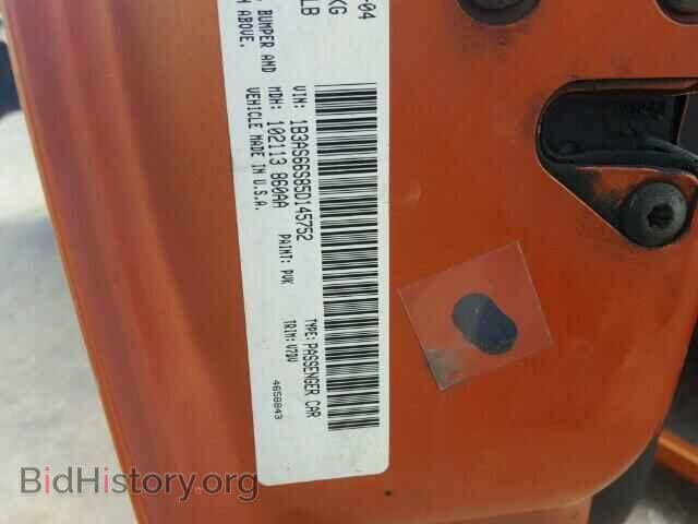 2005 DODGE NEON - VIN: 1B3AS66S85D145752 - Фото 10