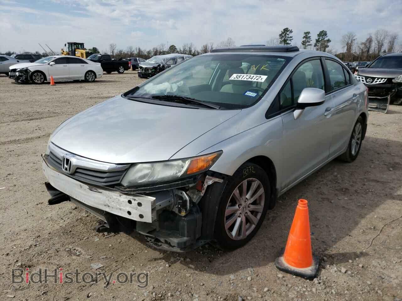2012 HONDA CIVIC - VIN: 19XFB2F81CE092115 - Фото 2