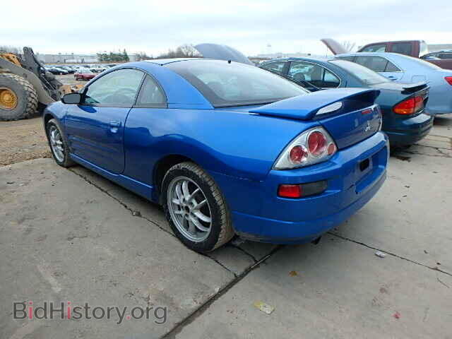 2002 MITSUBISHI ECLIPSE - VIN: 4A3AC54H12E050255 - Фото 3