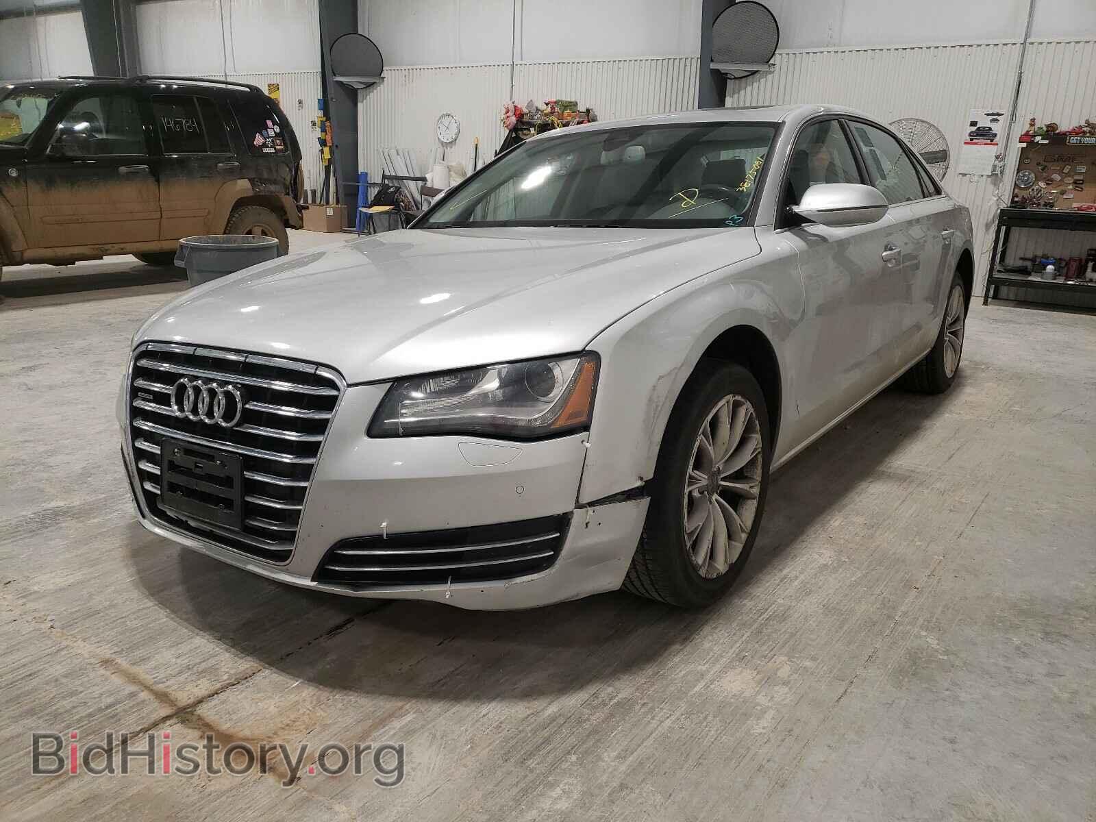 2012 AUDI A8 - VIN: WAURVAFD8CN021322 - Фото 2