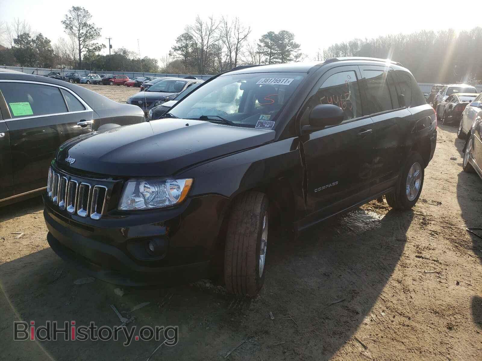 2013 JEEP COMPASS - VIN: 1C4NJCBA7DD273008 - Фото 2