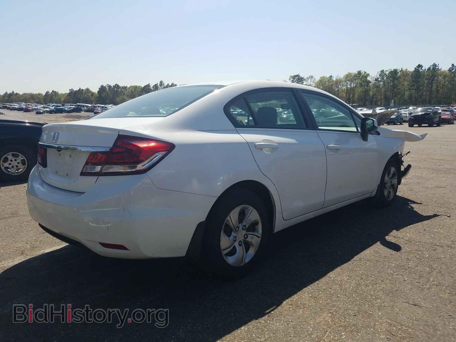 2013 HONDA CIVIC - VIN: 19XFB2F54DE025550 - Фото 4