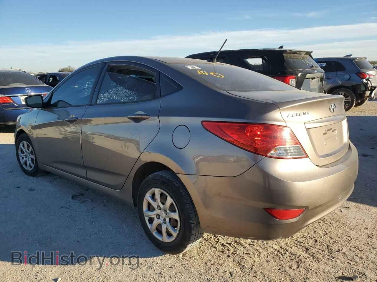 2013 HYUNDAI ACCENT - VIN: KMHCT4AE9DU287077 - Фото 2