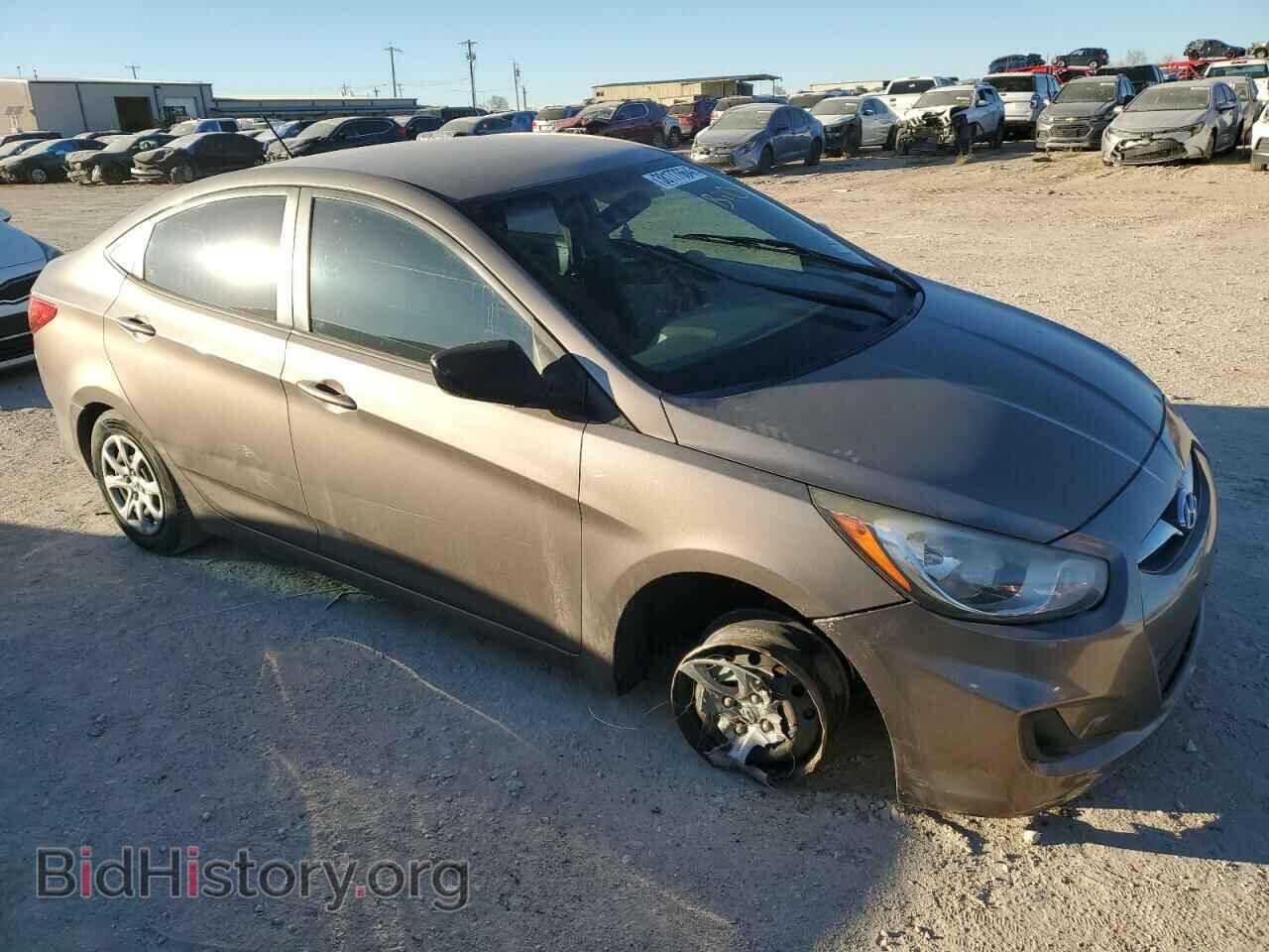 2013 HYUNDAI ACCENT - VIN: KMHCT4AE9DU287077 - Фото 4
