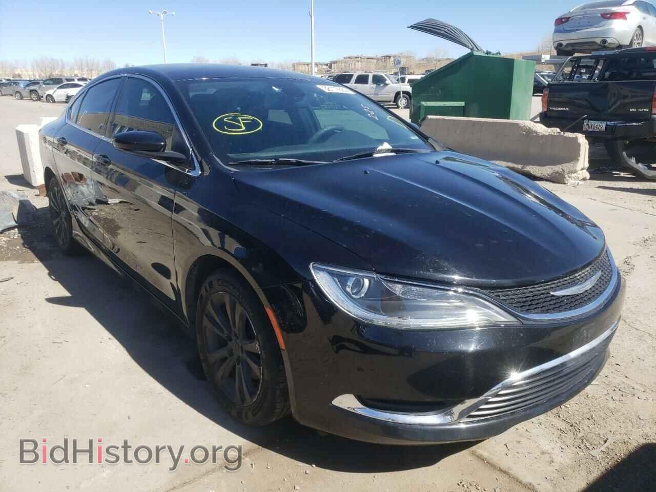Фотография 1C3CCCAB4GN108466 - CHRYSLER 200 2016