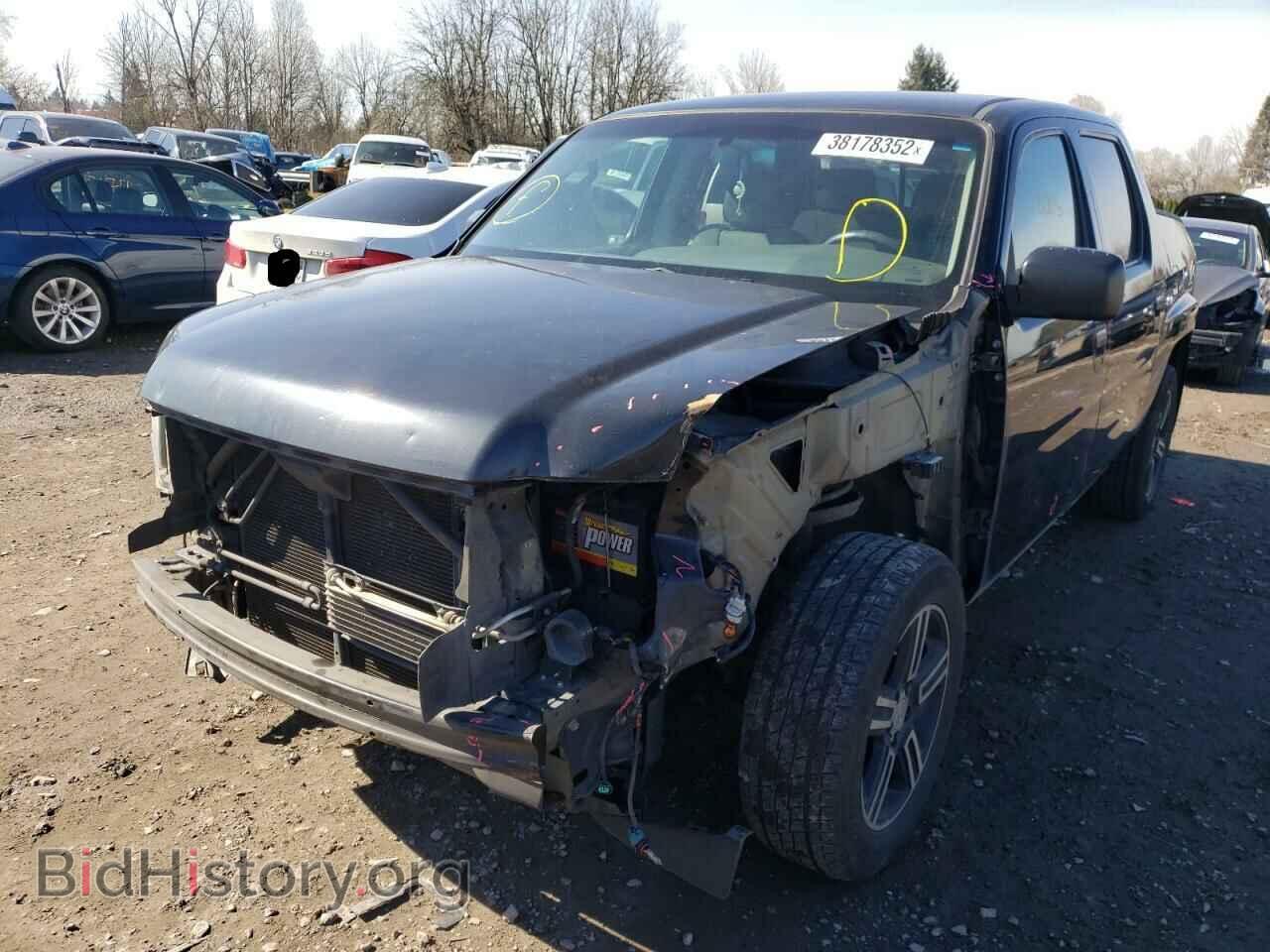 2012 HONDA RIDGELINE - VIN: 5FPYK1F76CB451065 - Фото 2