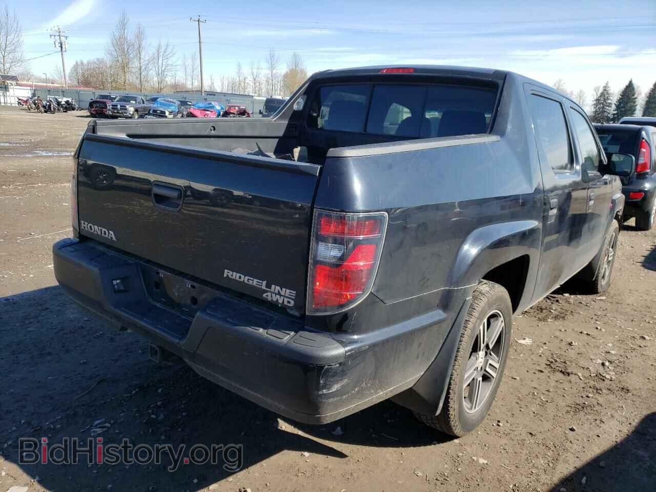 2012 HONDA RIDGELINE - VIN: 5FPYK1F76CB451065 - Фото 4