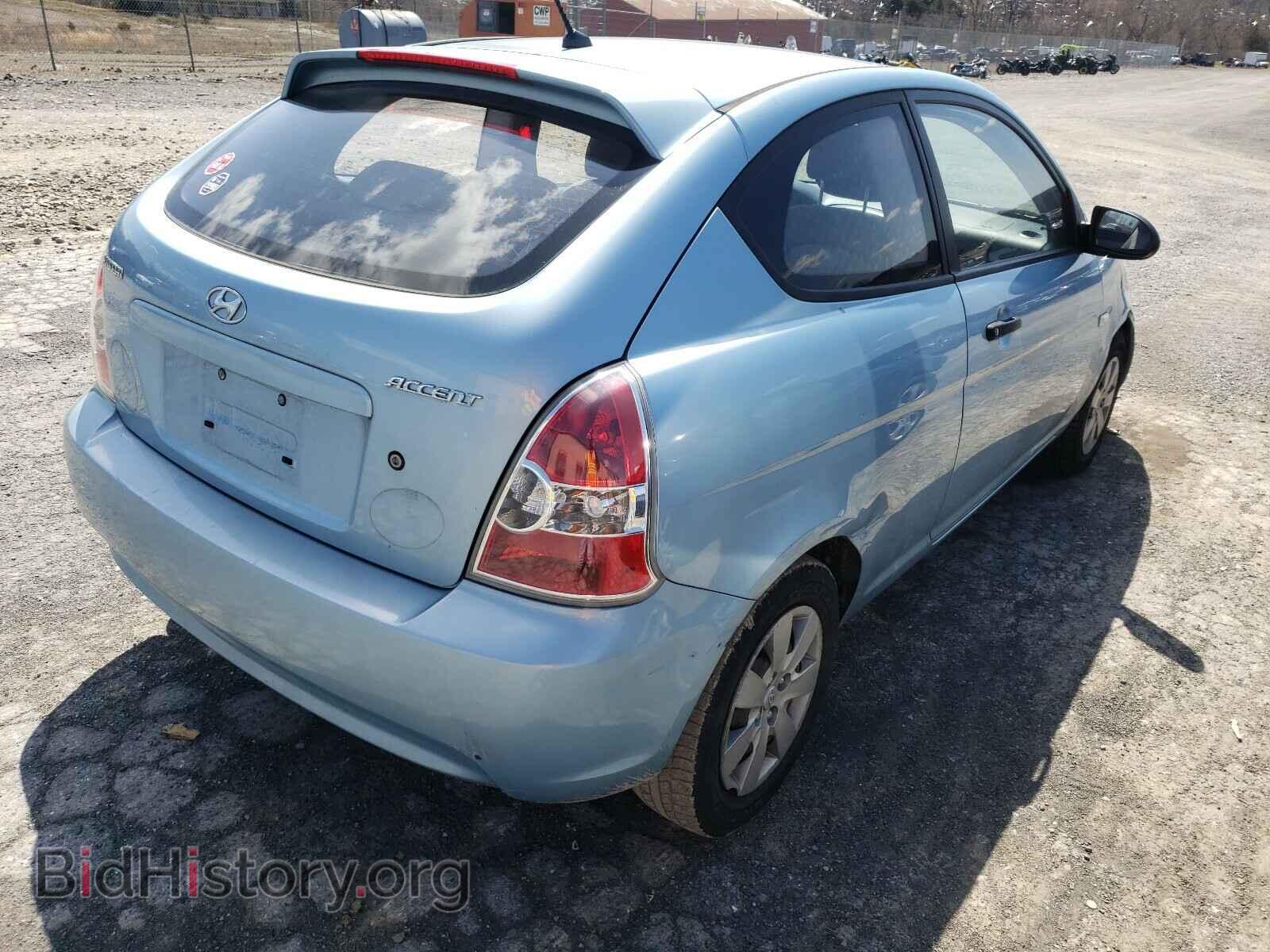 2008 HYUNDAI ACCENT - VIN: KMHCM36C48U067690 - Фото 4