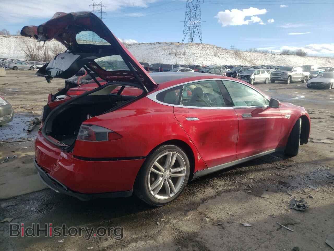2014 TESLA MODEL S - VIN: 5YJSA1S13EFP32357 - Фото 3