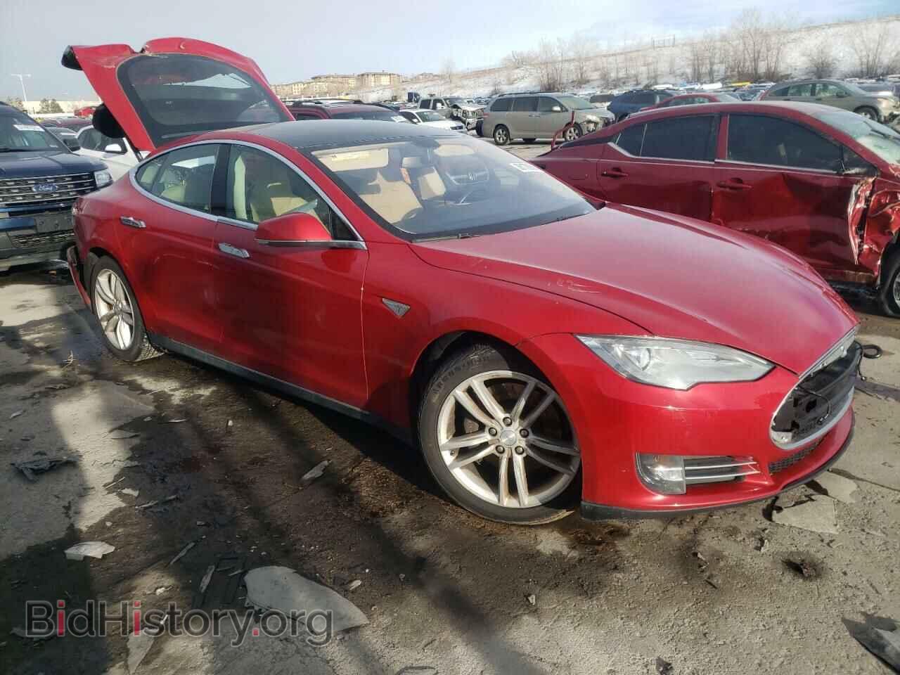 2014 TESLA MODEL S - VIN: 5YJSA1S13EFP32357 - Фото 4