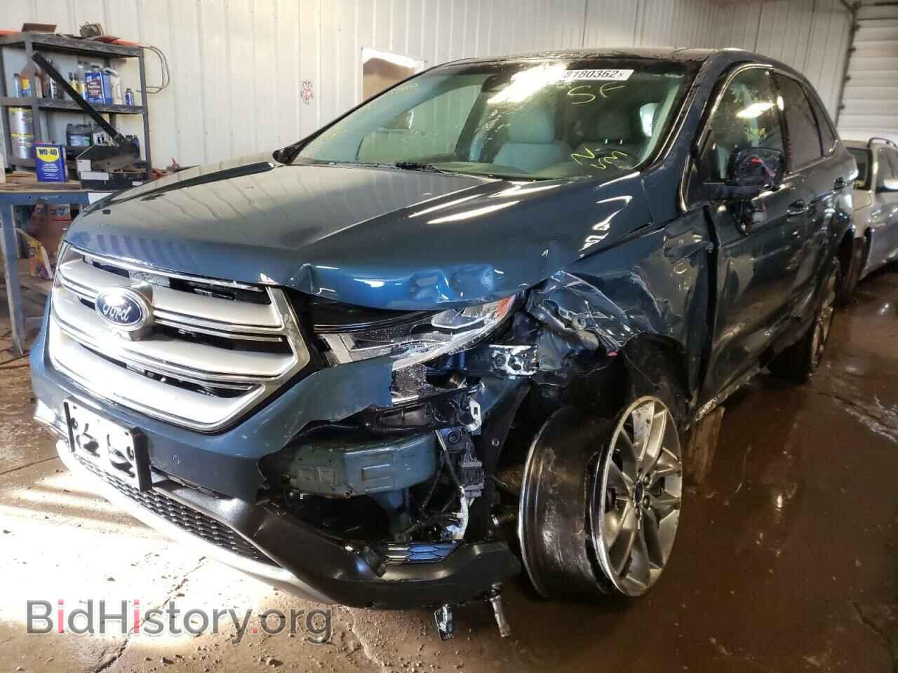 2016 FORD EDGE - VIN: 2FMPK4K92GBB04330 - Фото 2