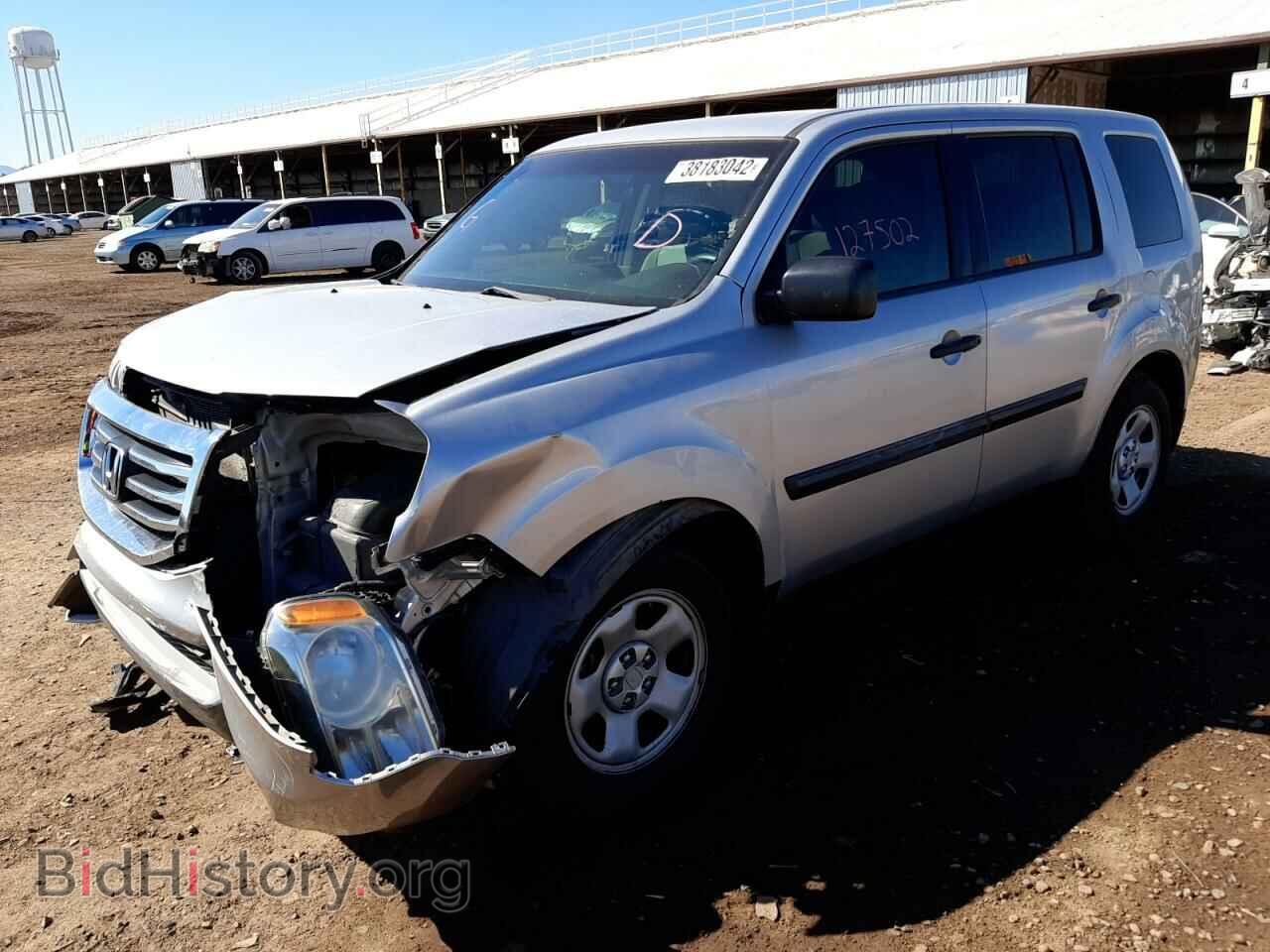 2012 HONDA PILOT - VIN: 5FNYF3H2XCB035191 - Photo 2